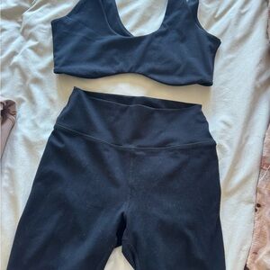 Joah Brown Black Leggings High-Waisted Minimalist Design
